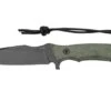 ANV Knives M311, M311-064 Spelter NC Elmax, Black Micarta Handle, Black Kydex Sheath, Fixed Knife -Knife ANVM311 064 01 anv