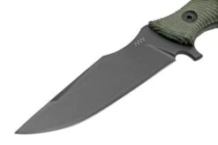ANV Knives M311, M311-064 Spelter NC Elmax, Black Micarta Handle, Black Kydex Sheath, Fixed Knife -Knife ANVM311 064 03 anv