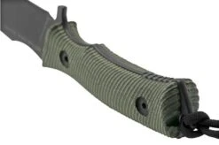 ANV Knives M311, M311-064 Spelter NC Elmax, Black Micarta Handle, Black Kydex Sheath, Fixed Knife -Knife ANVM311 064 04 anv