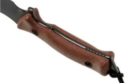 ANV M311 Spelter DLC Elmax, Brown Handle, M311, Black Kydex Sheath, Survival Knife -Knife ANVM311 04 anv knives