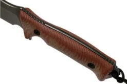 ANV M311 Spelter DLC Elmax, Brown Handle, M311, Black Kydex Sheath, Survival Knife -Knife ANVM311 05 anv knives