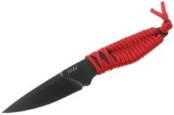 ANV P100 Sleipner, Cerakote, Red Paracord, ANVP100-019, Black Kydex Sheath, Neck Knife -Knife ANVP100 019 03 anv knives