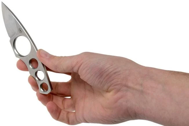 Amare Knives A-Max Stonewashed AM-SW Neck Knife, Uli Hennicke Design 7 Amare Knives A-Max Stonewashed AM-SW Neck Knife, Uli Hennicke Design - Image 5