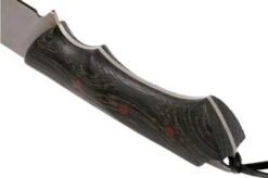 Autine Kurbads, Wenge, Elmax, Brown RH Sheath, Outdoor Knife -Knife AT KUR WNG 04 autine at kur wng 04