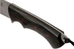 Autine Kurbads, Wenge, Elmax, Brown RH Sheath, Outdoor Knife -Knife AT KUR WNG 05 autine at kur wng 05