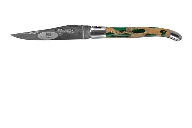 Laguiole En Aubrac Green Cholla Cactus L0212CA9IF Cactus Wood, Polished, Laguiole Pocket Knife, 12 Cm 3 Laguiole En Aubrac Green Cholla Cactus L0212CA9IF Cactus Wood, Polished, Laguiole Pocket Knife, 12 Cm