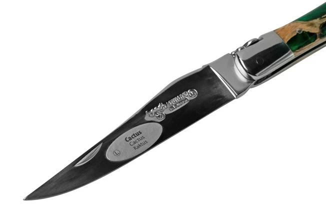 Laguiole En Aubrac Green Cholla Cactus L0212CA9IF Cactus Wood, Polished, Laguiole Pocket Knife, 12 Cm 5 Laguiole En Aubrac Green Cholla Cactus L0212CA9IF Cactus Wood, Polished, Laguiole Pocket Knife, 12 Cm - Image 3