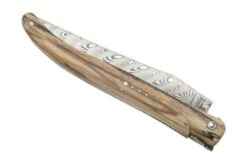 Laguiole En Aubrac Le Perlé 12 Cm L0512WA6J3DB Balbach Damast Full Handle Beech Wood 13 Laguiole En Aubrac Le Perlé 12 Cm L0512WA6J3DB Balbach Damast Full Handle Beech Wood -Knife AUL0512WA6J3DB 04 laguioleaubrac