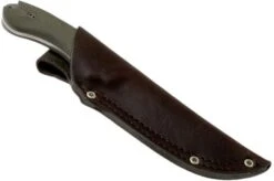 Bradford Guardian 4, 3D OD Green Micarta Guardian 4 CPM 3V, Full Flat Stonewashed 4FH-102-3V -Knife BDK 4FH 102 3V 06 bradford knives