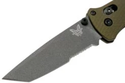 Benchmade Bailout Aluminium 537SGY-1 Serrated Pocket Knife -Knife BE537SGY 1 03 benchmade