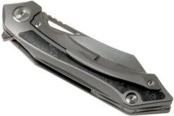 Bestech Kasta BT1909B Grey Ti, Marbled Carbon Fibre, Satin Pocket Knife, Kombou Design -Knife BHBT1909B 04 bestech