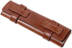 Böker Roll-Up Case Brown, Travelling Case For Straight Razors 090014