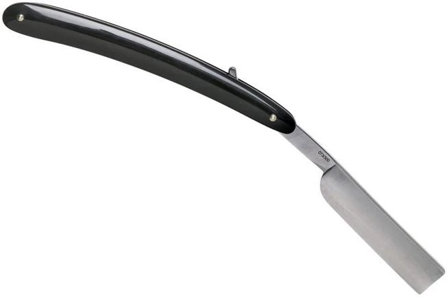 Böker Manufaktur Bicycle Race, Black Synthetic 140223 Straight Razor 4 Böker Manufaktur Bicycle Race, Black Synthetic 140223 Straight Razor - Image 2