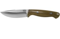 Bark River North Country EDC CPM 154, Green Canvas Micarta