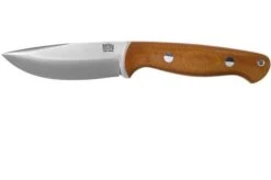 Bark River North Country EDC 2 CPM S45VN Natural Canvas Micarta Fixed Knife