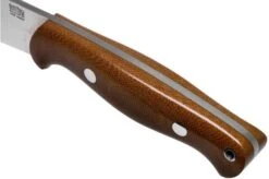 Bark River North Country EDC 2 CPM S45VN Natural Canvas Micarta Fixed Knife -Knife BRK02 184NCM 05 bark river knives