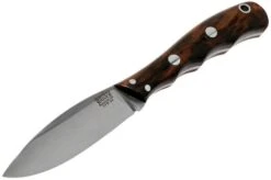 Bark River Lil’ Canadian CPM 3V Desert Ironwood Fixed Knife -Knife BRK03 122DIW 03 bark river knives