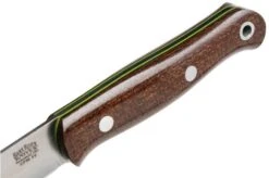 Bark River Ultra-Lite Bushcrafter CPM 3V Coffee Bag Laminate, Toxic Green Liners -Knife BRK06 023CL TGL 05 barkriver