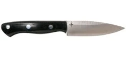 Bark River Mini Aurora CPM 3V, Black Canvas Micarta, Red Liner -Knife BRK06 025BRKC RL 02 bark river brk06 025brkc rl 02