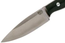 Bark River Mini Aurora CPM 3V, Black Canvas Micarta, Red Liner -Knife BRK06 025BRKC RL 03 bark river brk06 025brkc rl 03