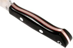 Bark River Mini Aurora CPM 3V, Black Canvas Micarta, Red Liner -Knife BRK06 025BRKC RL 04 bark river brk06 025brkc rl 04
