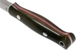 Bark River Bushcrafter LT CPM 3V, Black Canvas Micarta -Knife BRK06 121GNC RL 04 bark river knives