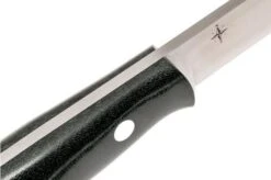 Bark River Aurora 3V, Black Canvas Micarta Bushcraft Knife -Knife BRK06 122 3VBLC 05 bark river brk06 122 3vblc 05