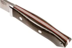 Bark River Classic Clip Point Hunter CPM 3V, Green Micarta, Red Liners -Knife BRK06 126GNCM RL 05 bark river brk06 126gncm rl 05