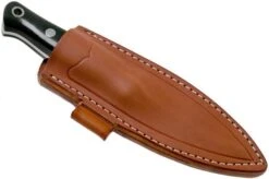 Bark River Bushcrafter CPM CruWear, Black Canvas Micarta, Bushcraft Knife -Knife BRK06 165BCM 06 bark river knives