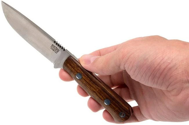 Bark River Bravo Necker II CPM 154CM, Desert Ironwood, Brown Sheath 8 Bark River Bravo Necker II CPM 154CM, Desert Ironwood, Brown Sheath - Image 6