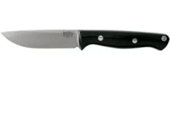 Bark River Gunny A2, Black Canvas Micarta, Rampless Bushcraft Knife