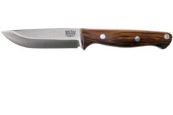 Bark River Gunny Scandi CPM 3V, Desert Ironwood, Brown Sheath
