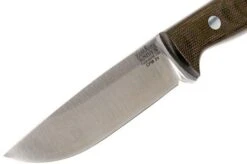 Bark River Gunny Hunter CPM 3V, Green Canvas Micarta -Knife BRK07 025GNC 03 bark river brk07 025gnc 03