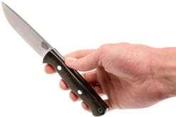 Bark River Gunny Hunter CPM 3V, Green Canvas Micarta -Knife BRK07 025GNC 06 bark river brk07 025gnc 06