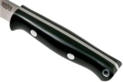 Bark River Bravo EDC CPM 154 Black Canvas Micarta, Rampless -Knife BRK07 054BKC RS 05 bark river