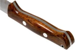 Bark River Bravo 1 LT Hunter CPM 3V, Desert Ironwood, Brown Sheath -Knife BRK07 121DIW 04 bark river knives