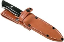 Bark River Bravo 1 LT CPM 3V Field Knife, Black Canvas Micarta -Knife BRK07 127BRKC 08 bark river