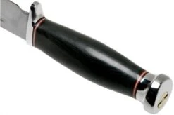 Bark River Boone CPM 3V Black Canvas Micarta, Single Quillion Outdoor Knife -Knife BRK08 122BCSQ 04 bark river knives