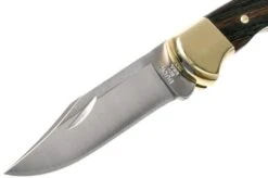 Buck 112 Ranger With Finger Grooves 112BRSFG Pocket Knife -Knife BUCK0112FG 03 buck