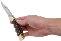 Buck 112 Ranger With Finger Grooves 112BRSFG Pocket Knife -Knife BUCK0112FG 08 buck