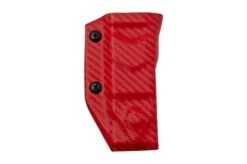 Clip And Carry Kydex Sheath Gerber MP600, Carbon Fiber Red GMP600-CF-RED Belt Holster