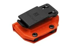 Clip And Carry Kydex Sheath Leatherman Super Tool 300, Carbon Fiber Orange LST300-CF-ORNG Belt Holster -Knife CALST300 CF ORNG 03 clipandcarry