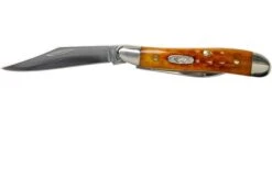 Case Knives Peanut Pocket Worn Harvest Orange Bone Corn Cob Jig 07404, 6220 SS Pocket Knife -Knife CE07404 03 case