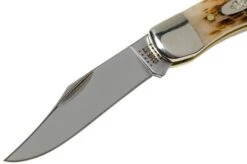 Case Pocket Hunter Amber Jigged Bone, 10727, 61165 SS Pocket Knife -Knife CE10727 03 case