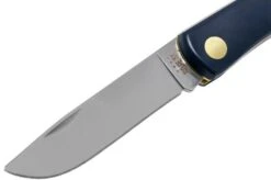 Case Sod Buster Jr. Navy Blue Synthetic, 13019, 4137 SS Pocket Knife -Knife CE13019 03 case