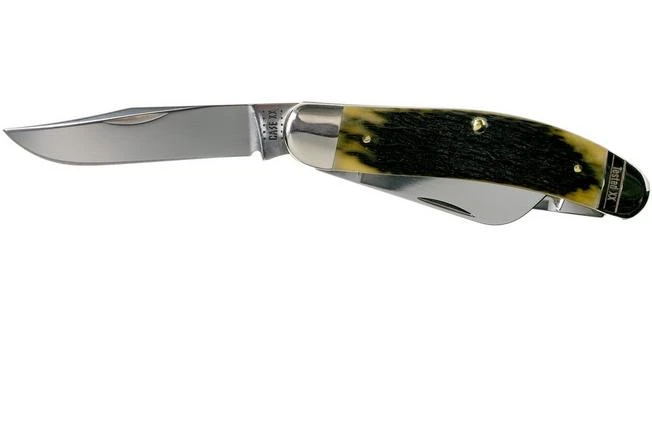 Case Sowbelly Olive Green Bone, Russell Jig, 13283, TB6339 SS Pocket Knife 5 Case Sowbelly Olive Green Bone, Russell Jig, 13283, TB6339 SS Pocket Knife - Image 3