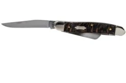 Case Medium Stockman Black Sycamore Wood, 25573, 7318 SS Pocket Knife -Knife CE25573 03 case