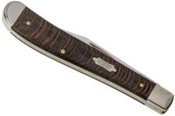 Case Slimline Trapper Black Sycamore Wood, 25575, 71048 SS Pocket Knife -Knife CE25575 04 case