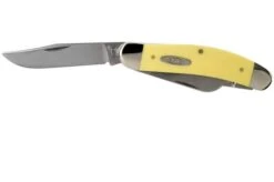 Case Medium Sowbelly Yellow Synthetic 30118, TB3339 CV Pocket Knife -Knife CE30118 03 case