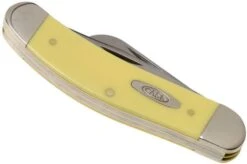 Case Medium Sowbelly Yellow Synthetic 30118, TB3339 CV Pocket Knife -Knife CE30118 04 case
